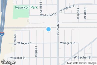 Map image of the property - 1919 S 93rd St