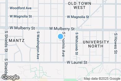 Map image of the property - 702 W Myrtle St
