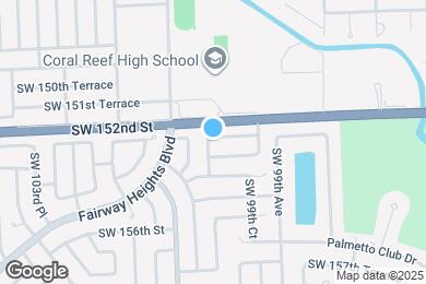 Map image of the property - 9978 SW 152nd Ter