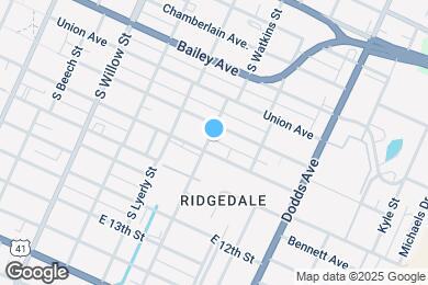 Map image of the property - 806 S Watkins St