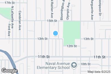 Map image of the property - 2406 13th St