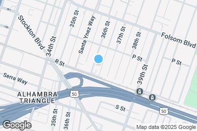 Map image of the property - 1729 36th St