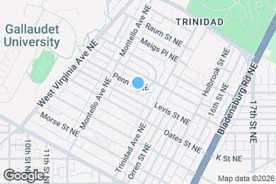 Map image of the property - 1255 Penn St NE