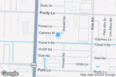 Map image of the property - 1631 Cypress Way E