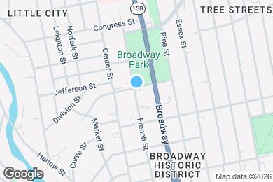 Map image of the property - 75 S Park St
