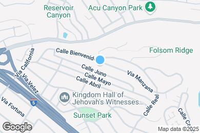 Map image of the property - 4021 Via Manzana