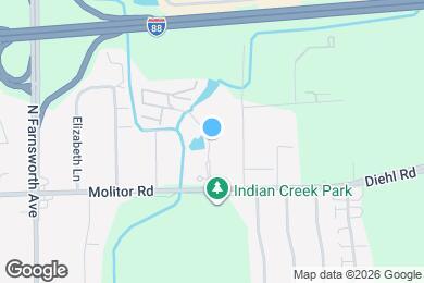 Map image of the property - 1895 Tall Oaks Dr