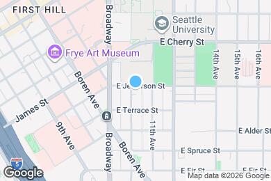 Map image of the property - 1003 E Jefferson St