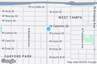 Map image of the property - 801 N Mac Dill Ave