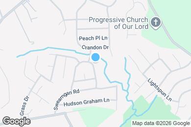 Map image of the property - 1033 Swearngan Ridge Ct