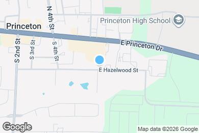 Map image of the property - 516 E Hazelwood St