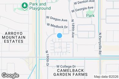 Map image of the property - 18952 W Reade Ave