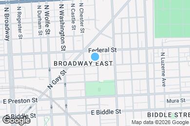 Map image of the property - 2138 E Oliver St