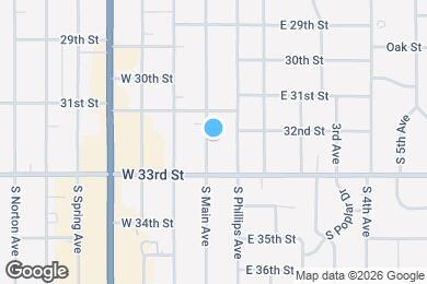 Map image of the property - Cozy 2 Bedroom 1 Bathroom Home