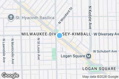 Map image of the property - 2774 N Milwaukee Ave