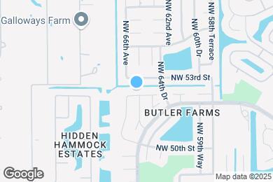 Map image of the property - 6641 NW 52nd St