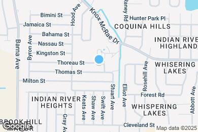Map image of the property - 1235 Thoreau St