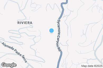 Map image of the property - 1569 Sycamore Canyon Rd