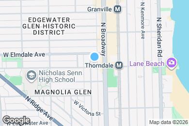 Map image of the property - 5941 N Magnolia Ave