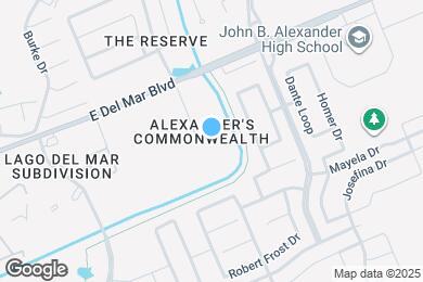 Map image of the property - The Grove at Del Mar