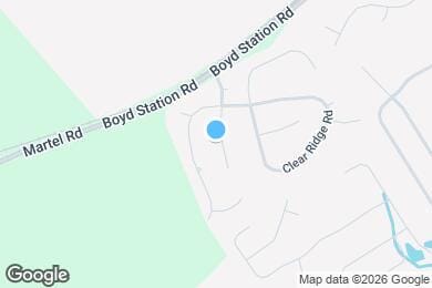 Map image of the property - 1223 Walnut Branch Ln