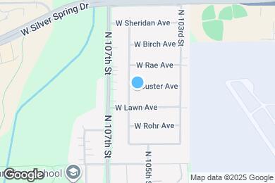 Map image of the property - 10525 W Custer Ave