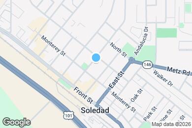 Map image of the property - 262 Soledad St