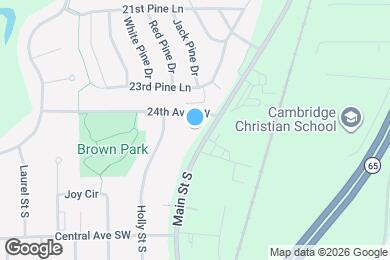 Map image of the property - 2447 Main St S