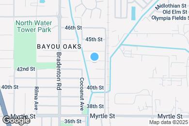 Map image of the property - 1340 43rd St