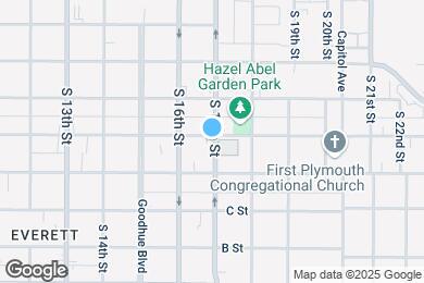 Map image of the property - 1019 S 17th St