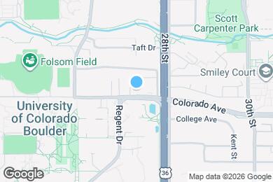 Map image of the property - 2695 Colorado Ave