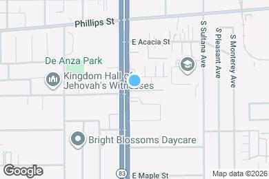 Map image of the property - 1459 S Euclid Ave