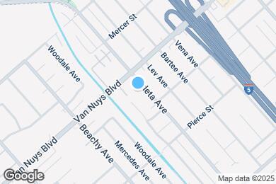 Map image of the property - 10065 Arleta Ave