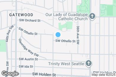 Map image of the property - 3668 SW Othello St