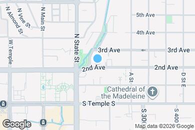 Map image of the property - 123 E 2nd Ave