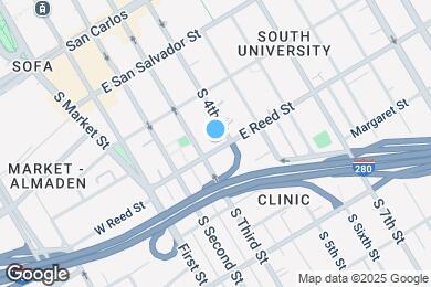 Map image of the property - 133 E Reed St