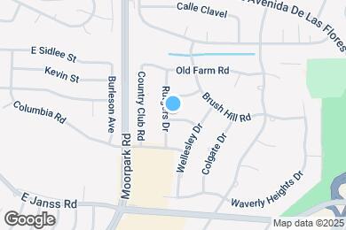 Map image of the property - 1864 Rutgers Dr
