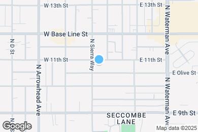 Map image of the property - 127 E 11th St