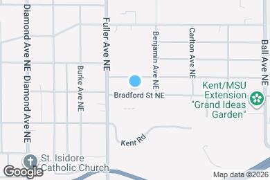 Map image of the property - 1231 Bradford St NE