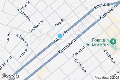 Map image of the property - 1164 Adams St