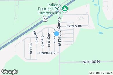 Map image of the property - 10800 Wymm Ln