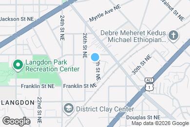 Map image of the property - 2838 27th St NE