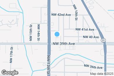Map image of the property - 3919 NW 12th Dr