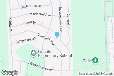 Map image of the property - 14618 Independence Dr
