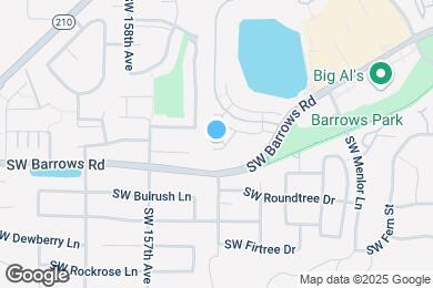 Map image of the property - 15440 SW Mallard Dr