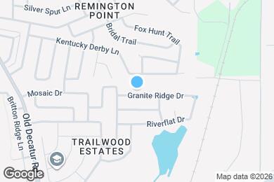 Map image of the property - 732 Granite Ridge Dr