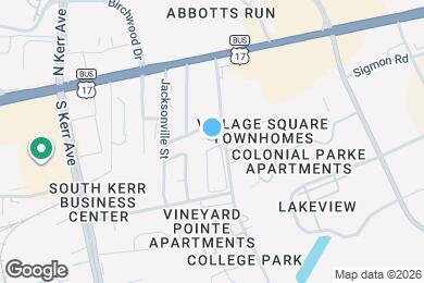 Map image of the property - 104 Lullwater Dr