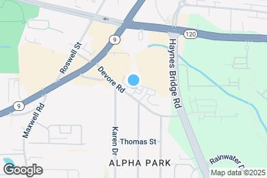Map image of the property - 443 Burton Dr