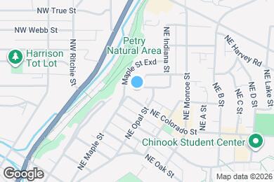 Map image of the property - 415 NE Howard St