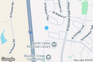 Map image of the property - 40806 N Hudson Ct